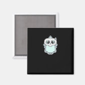 Ghosted Peekaboo Magnet (Vorderseite/Rückseite)