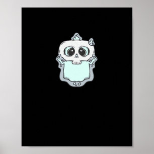 Ghosted Peekaboo Poster