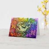 Ghosted Rainbow Magic Karte (Gelbe Blume)