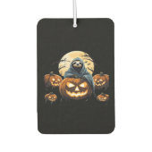 Ghosted Sloths Midnight Haunt Classic T - Shirt Autolufterfrischer (Vorderseite)