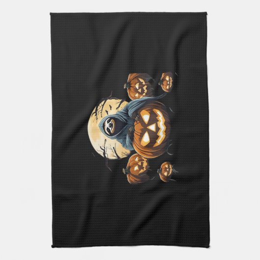 Ghosted Sloths Midnight Haunt Classic T - Shirt Geschirrtuch (Vertikal)