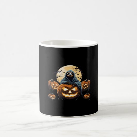 Ghosted Sloths Midnight Haunt Classic T - Shirt Kaffeetasse (Mittel)