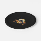 Ghosted Sloths Midnight Haunt Classic T - Shirt Pappteller (Schrägansicht)