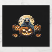 Ghosted Sloths Midnight Haunt Classic T - Shirt Schaumweinetikett (Einzelnes Label)