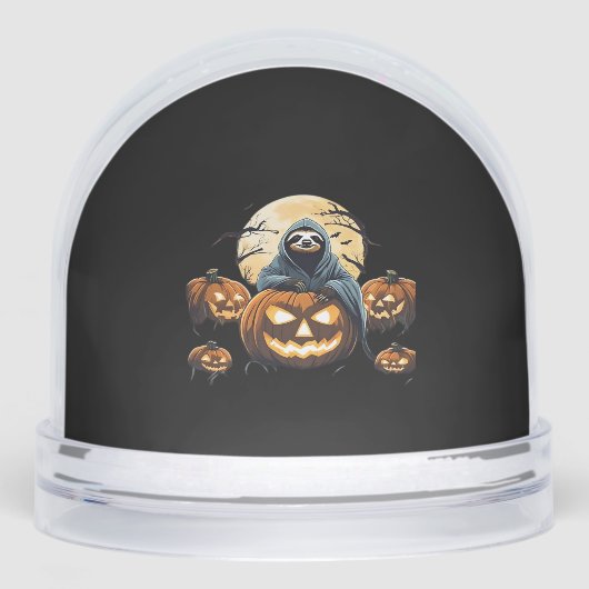 Ghosted Sloths Midnight Haunt Classic T - Shirt Schneekugeln (Vorderseite)