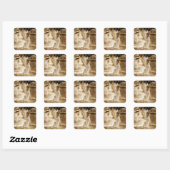 Ghosted Square Stickers (Blatt)