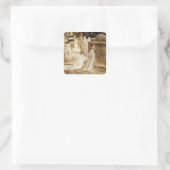 Ghosted Square Stickers (Tasche)