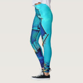 Ghosted Tall Ship Sea Voyage Design Leggings (Links)
