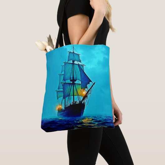 Ghosted Tall Ship Sea Voyage Design Tasche (Von Nahem)
