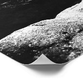 Ghosted Waterfall Poster (Ecke)