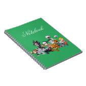 Ghosted Whispers: Spiral Foto Notebook Notizblock (Rechte Seite)