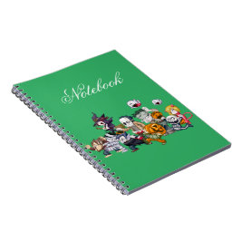 Ghosted Whispers: Spiral Foto Notebook Notizblock