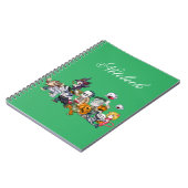 Ghosted Whispers: Spiral Foto Notebook Notizblock (Linke Seite)
