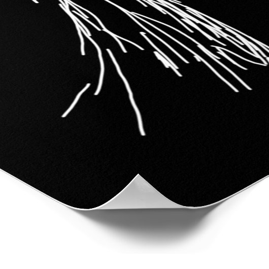 Ghosted Woman Poster (Ecke)