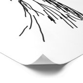 Ghosted Woman Poster (Ecke)