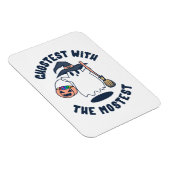 Ghostest Funny Spooky Witch Magnet (Rechte Seite)