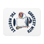 Ghostest Funny Spooky Witch Magnet (Horizontal)