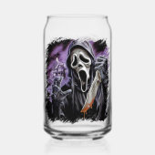 Ghostface Beängstigender Hals-Hole-Design Dosenglas (Rückseite)