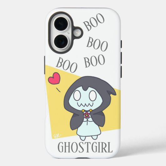 Ghostgirl Case-Mate iPhone hülle (Rückseite)