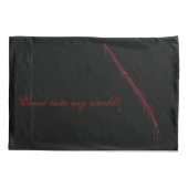 Ghostgirl Kissenbezug (Rückseite-Links)