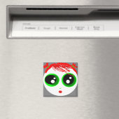 Ghostie Girl Magnet (Grau) (In Situ (Geschirrspüler))