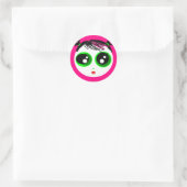 Ghostie Girl Sticker (Hot Pink) (Tasche)