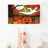 Ghostie Whimsical Halloween Banner (Insitu)