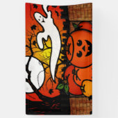 Ghostie Whimsical Halloween Banner (Vertikal)