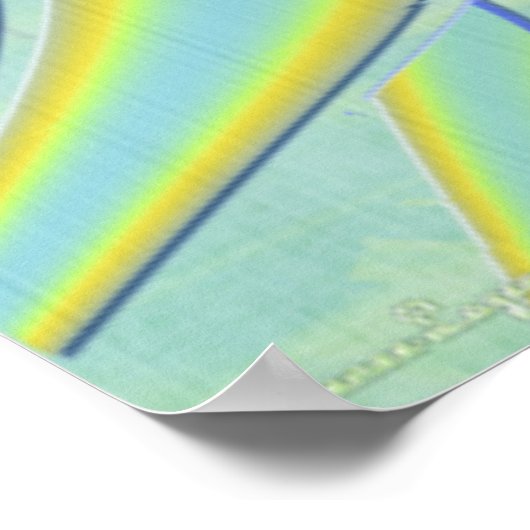 Ghosting-3D-Fraktal Poster (Ecke)