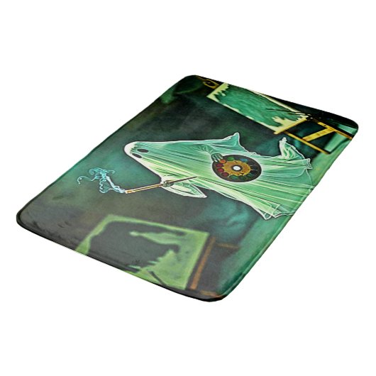 Ghosting Artist's Eerie Meisterwerk Badematte (Schrägansicht)