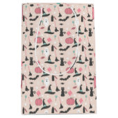 Ghosting Halloween Geburtstagsfeier Leckerei Mittlere Geschenktüte (Vorderseite)