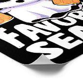 Ghosting ist meine Lieblings-Jahreszeit Halloween- Poster (Ecke)