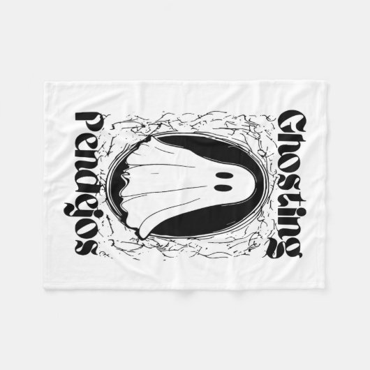 Ghosting Pendejos Fleecedecke (Vorderseite (Horizontal))