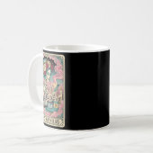 Ghosting Pendejos Funny Día De Los Muertos Tarot C Kaffeetasse (Vorderseite Links)