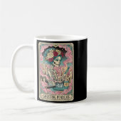 Ghosting Pendejos Funny Día De Los Muertos Tarot C Kaffeetasse (Links)