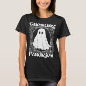 Ghosting Pendejos Funny Mexican Ghost Halloween Hi T-Shirt (Vorderseite)