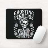 Ghosting Pendejos Halloween Funny Spooky Zitat Mousepad (Mit Mouse)