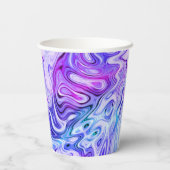 Ghostischer Flüstergriff, Marmorpastellfarben: Pappbecher (Rückseite)