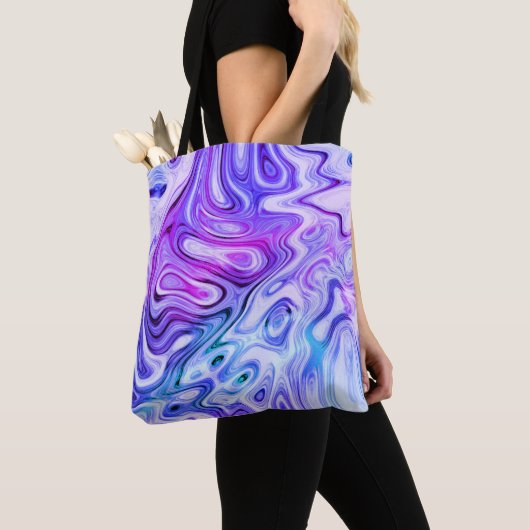 Ghostischer Flüstergriff, Marmorpastellfarben: Tasche (Von Nahem)