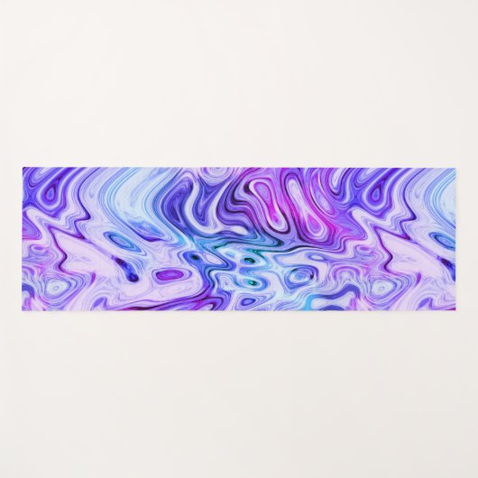 Ghostischer Flüstergriff, Marmorpastellfarben: Yogamatte (Vorderseite (Horizontal))