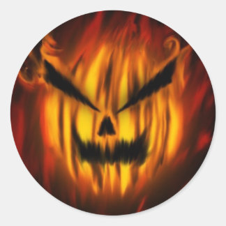 Ghostjack Runder Aufkleber