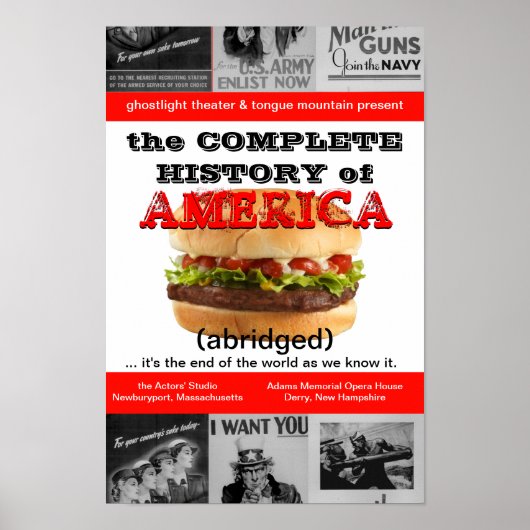 Ghostlight Complete History of America Poster (Vorne)