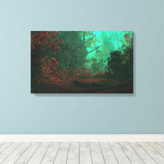 Ghostlight Woods Leinwanddruck (Insitu (Holzboden))