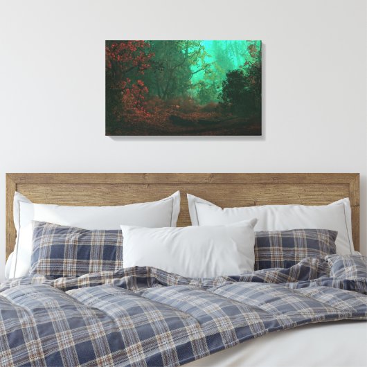 Ghostlight Woods Leinwanddruck (Insitu (Schlafzimmer))