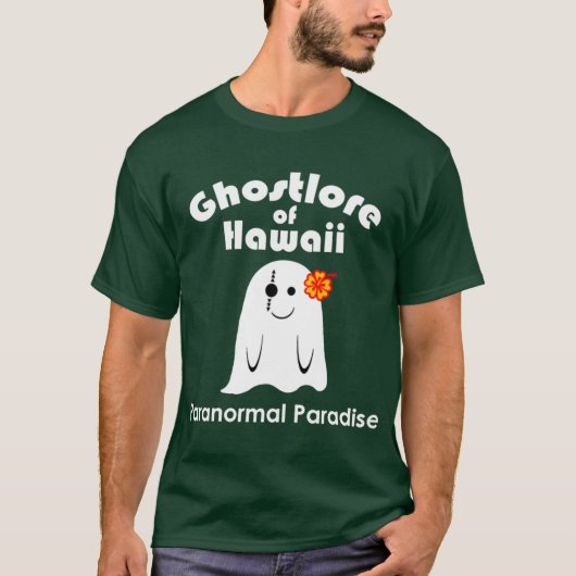 Ghostlore of Hawaii Paradise Tattoo Ghost Oversize T-Shirt (Vorderseite)