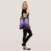 Ghostly Glam Halloween Tote Bag Tasche (Am Model)
