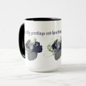 Ghostly greetings and hauntingly happy Halloween! Tasse (Vorderseite Links)