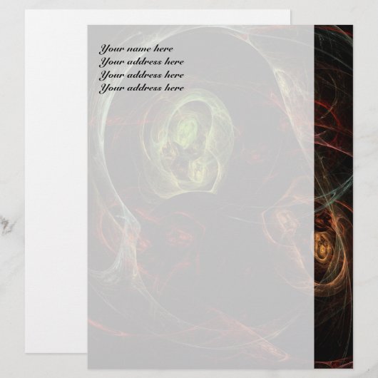 Ghosts Briefbogen (Vorne/Hinten)