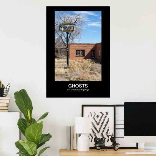 Ghosts Demotivations-Poster Poster (Heimbüro)