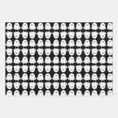 Ghosts Design Wrapping Paper-Sets Geschenkpapier Set (Vorderseite 3)